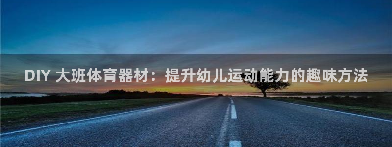 极悦平台注册的弊端及解决方法：DIY 大班体育器材：