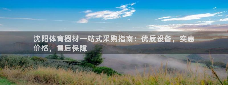 极悦娱乐百科百度：沈阳体育器材一站式采购指南：优质设