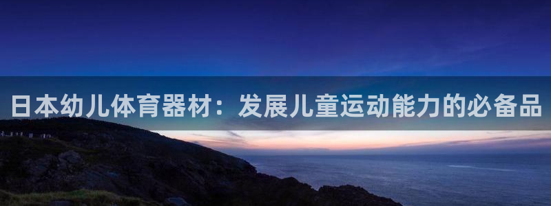 极悦平台是干嘛的啊：日本幼儿体育器材：发展儿童运动能