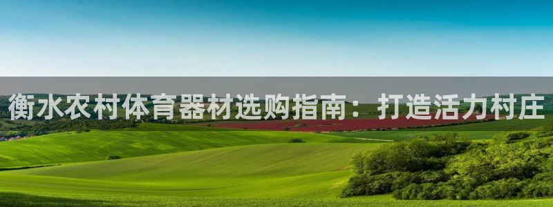 极悦平台是干什么的软件：衡水农村体育器材选购指南：打
