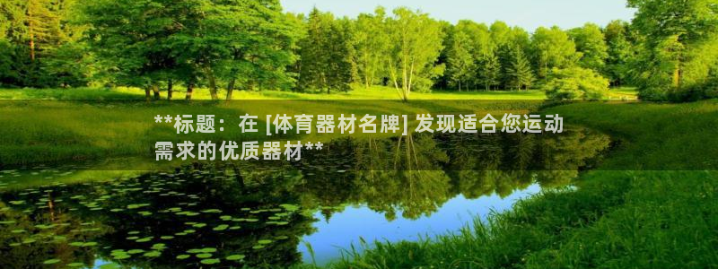 极悦官方网站入口网址大全：**标题：在 [体育器材名