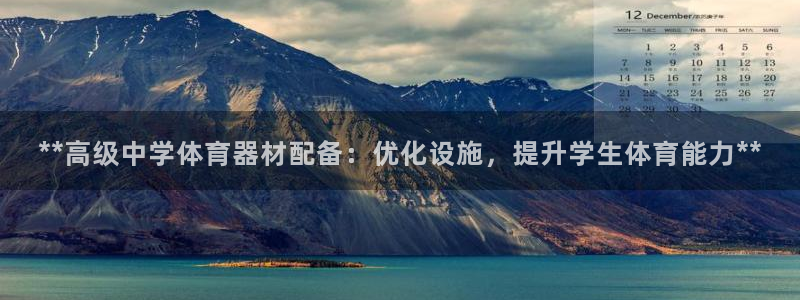极悦平台注册登录不上：**高级中学体育器材配备：优化
