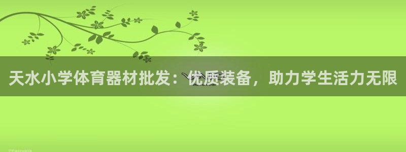 极悦娱乐挂机赚钱是真的吗吗：天水小学体育器材批发：优