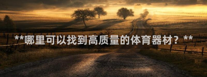 极悦平台安全吗可靠吗：**哪里可以找到高质量的体育器