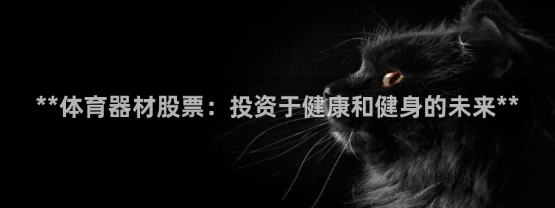 极悦官网入口登录：**体育器材股票：投资于健康和健身