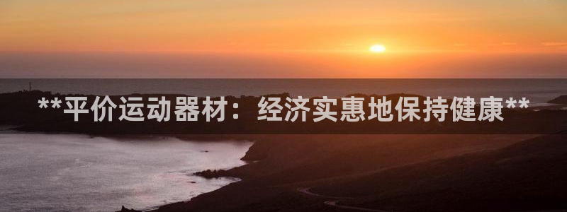 极悦官网首页登录入口：**平价运动器材：经济实惠地保持健康*