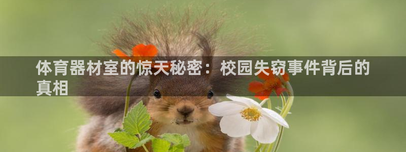 极悦平台官方网址是多少：体育器材室的惊天秘密：校园失