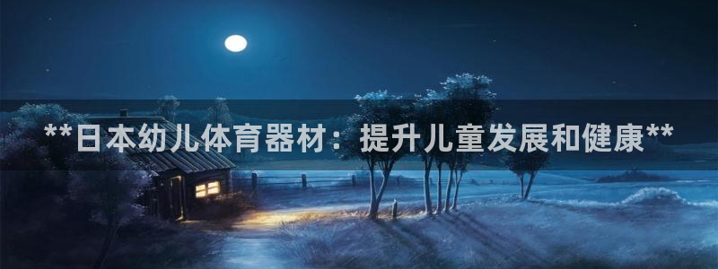 极悦娱乐下载官网：**日本幼儿体育器材：提升儿童发展和健康*